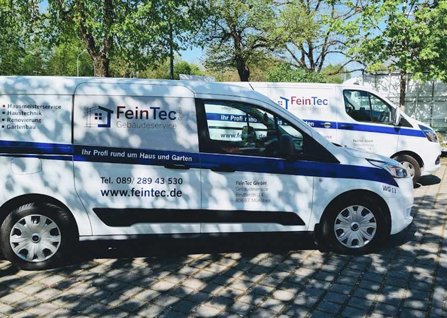 Feintec Gebäudeservice Autos